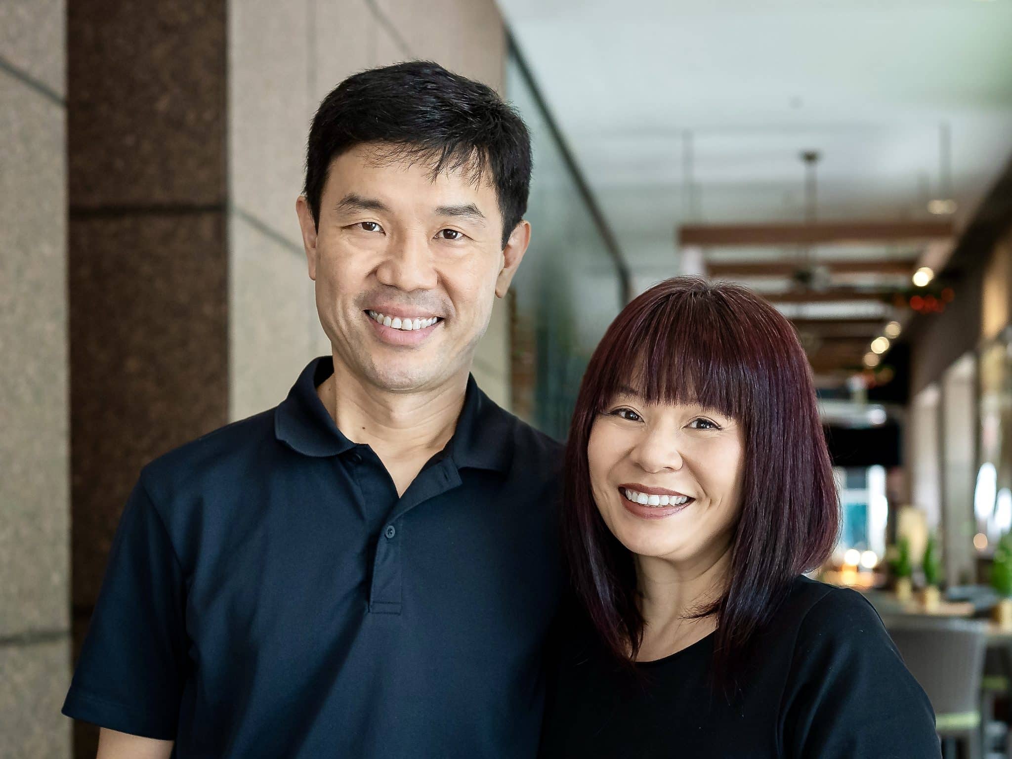 Depression doesn't happen to Type A high achievers like us, thought actor and corporate coach Sharon Mah, who initially didn't know what to do when her husband struggled with insomnia and mental health issues. All photos courtesy of the Pohs.