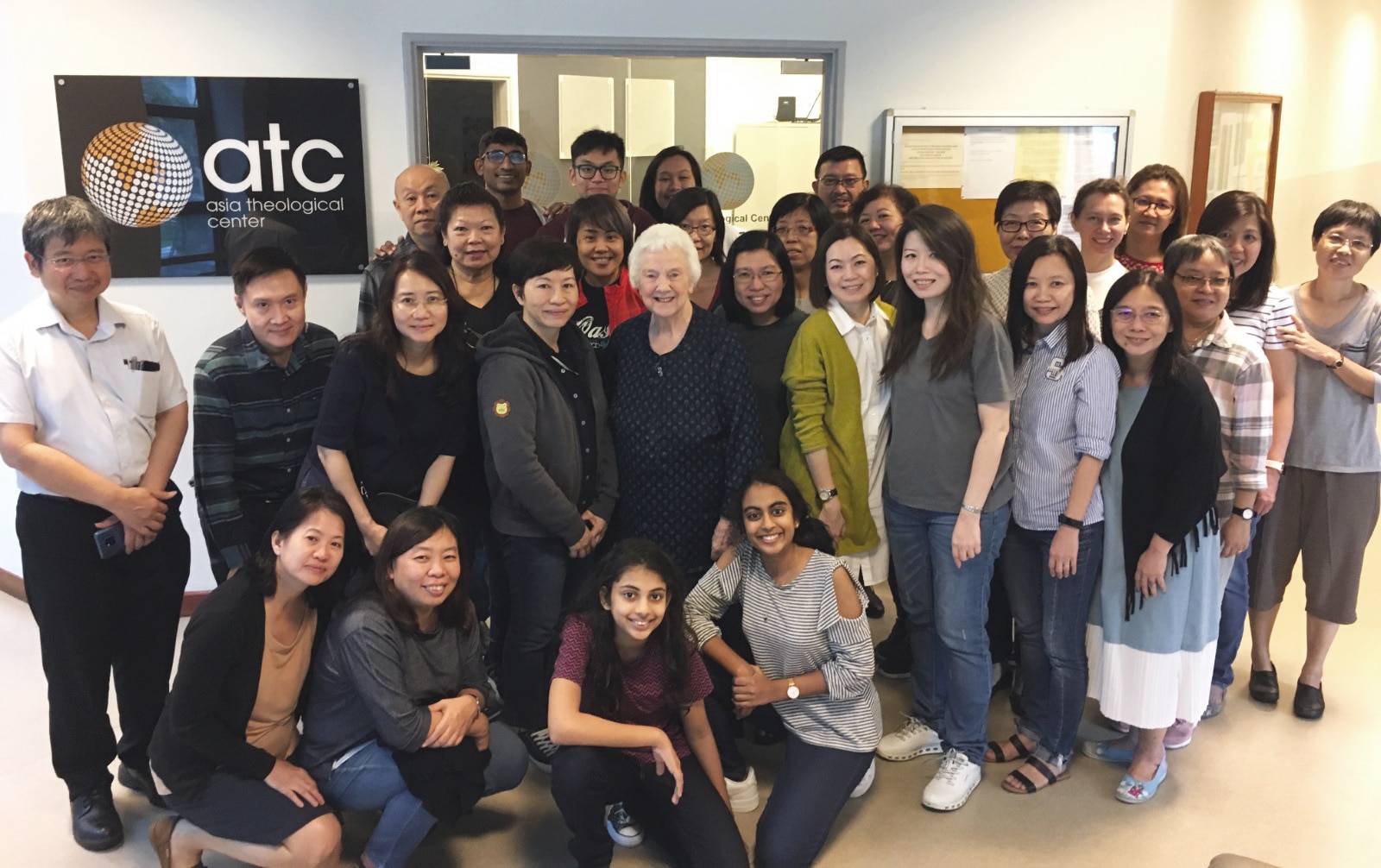 John Emmanuel at the Asia Theological Center, where Margaret Seaward was his mentor and teacher.