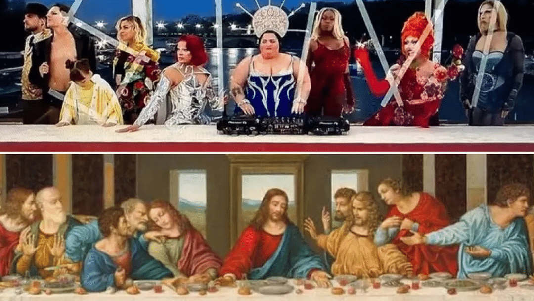 Last Supper Tribute In 2024 Olympics Avril Wallie