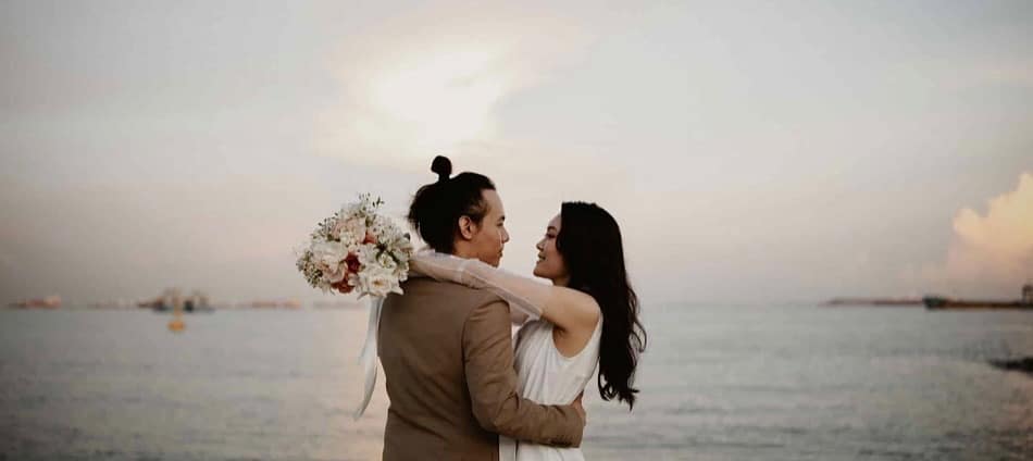 “We hope that our story encourages people to pursue Him first, and to not shy away from this beautiful gift of marriage,” says Audris Quek.