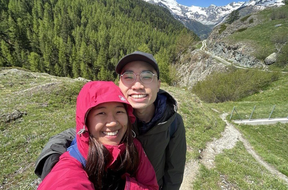 Douglas & Andrea overseas