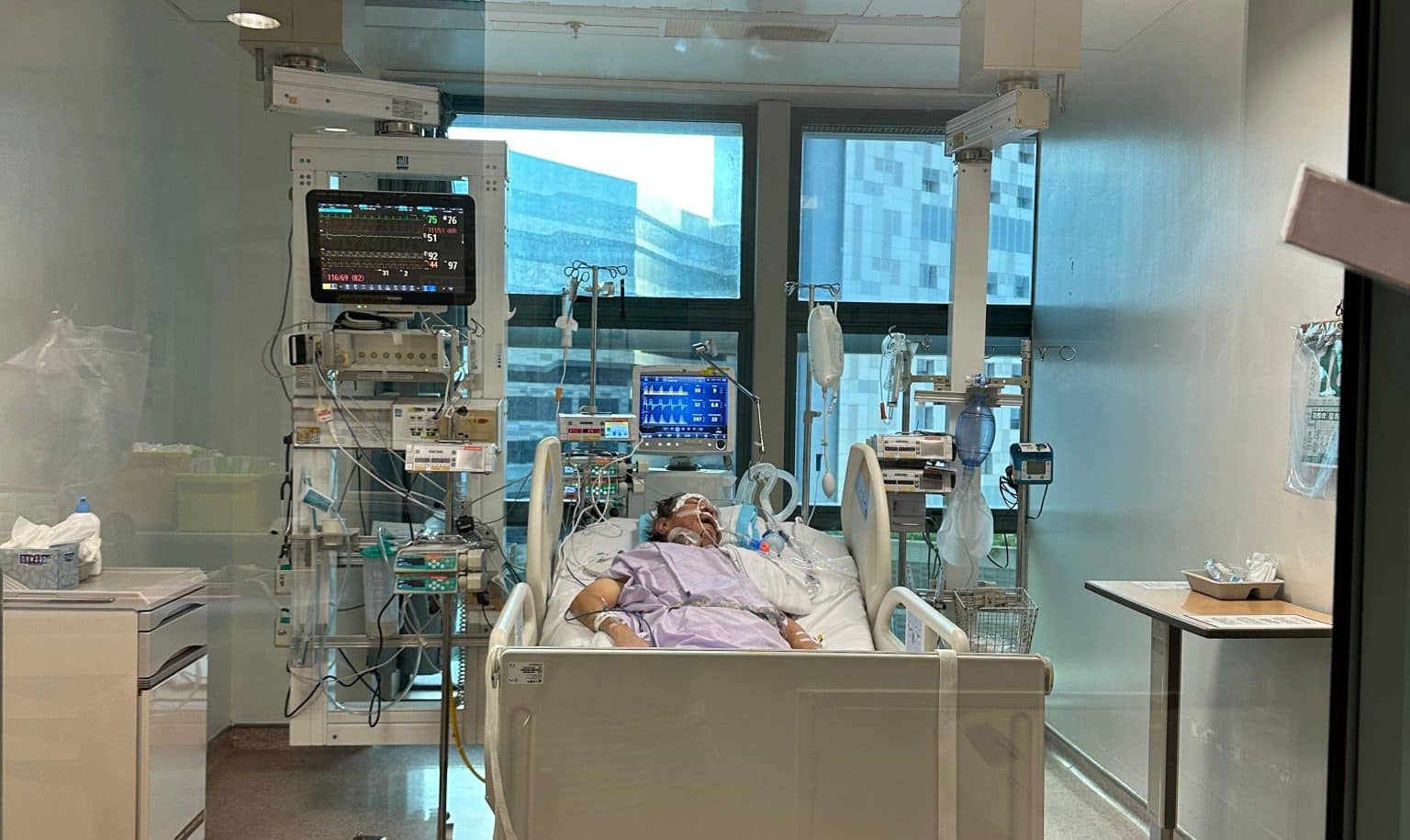 COVID destroyed 95% of his lungs and forced him into an induced coma, but God brought him from death's door to walking and breathing independently